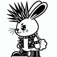 Punk Osterhase